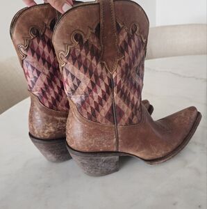 Ariat Brown and Gold Western Boot